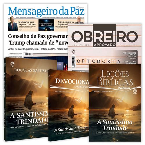 Kit do Obreiro Professor Dezembro