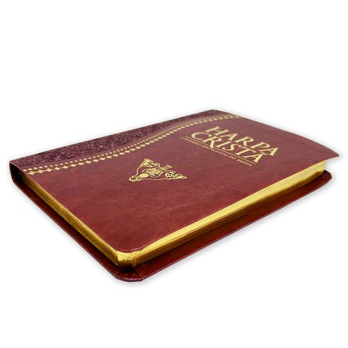 Harpa Cristã Luxo Grande Marrom