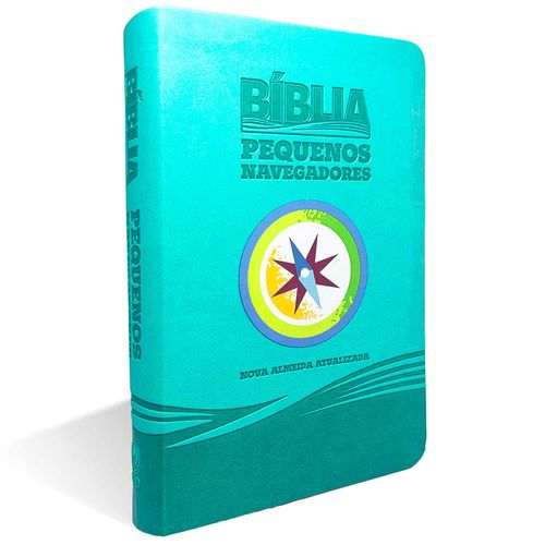 Bíblia Pequenos Navegadores Luxo Verde