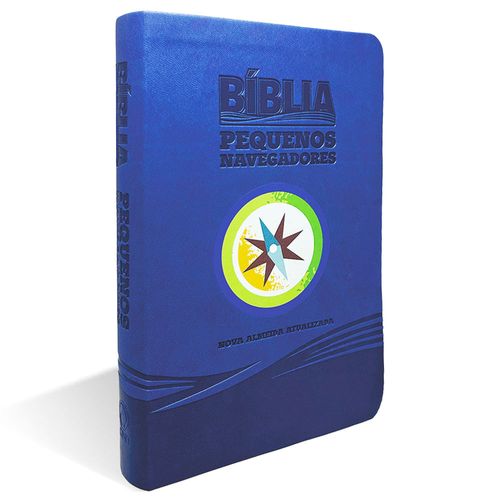 Bíblia Pequenos Navegadores Luxo Azul
