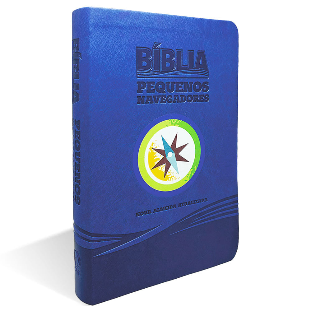 Bíblia Pequenos Navegadores Luxo Azul - CPAD