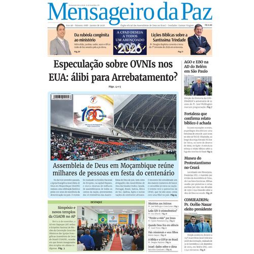 Jornal Mensageiro da Paz Janeiro 2026