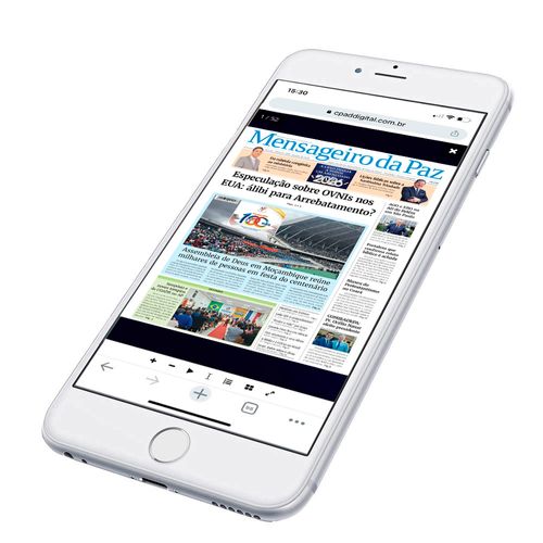 Jornal Mensageiro da Paz – Digital – Assinatura por 1 ano (12 edições)