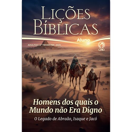 Lições Bíblicas Adultos Aluno 2º Tr. 2026