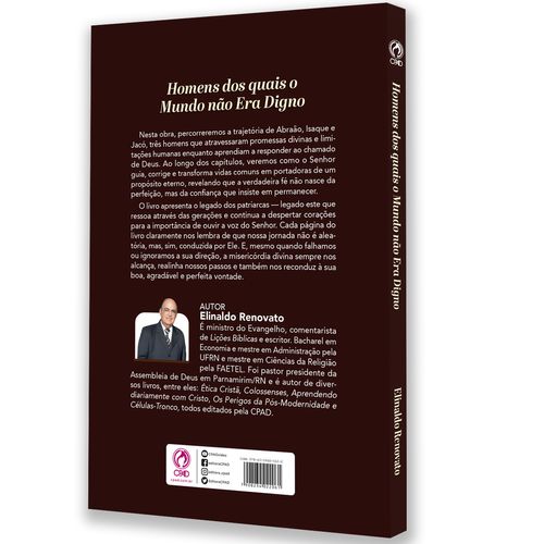 Homens dos quais o Mundo não Era Digno (Livro de Apoio Adulto)