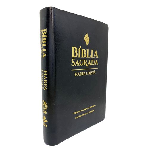Bíblia Grande Harpa Cristã Econômica Letra Grande Preta