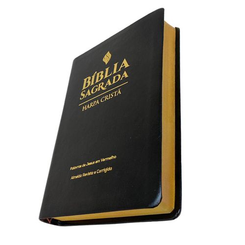 Bíblia Grande Harpa Cristã Econômica Letra Grande Preta