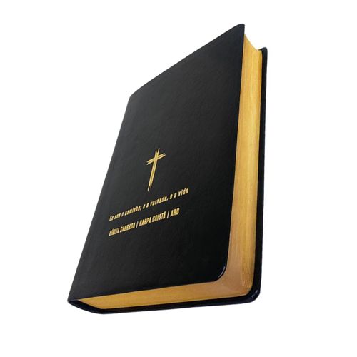 Bíblia Grande Harpa Cristã Econômica Letra Grande Preta (Salvação)