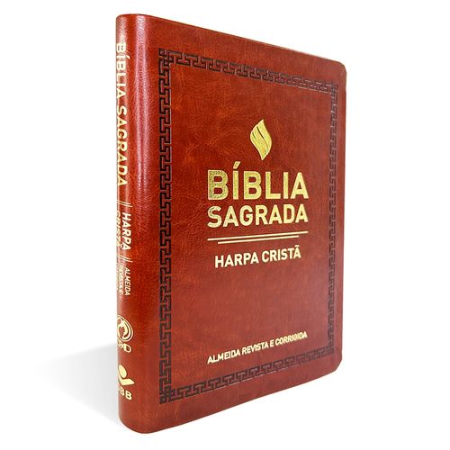Bíblia  Grande Harpa Cristã  Slim Marrom