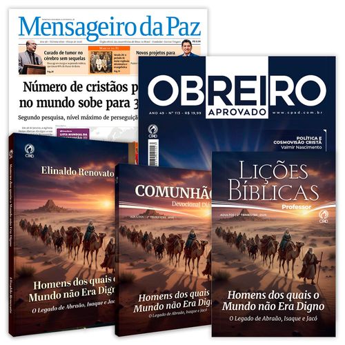 Kit do Obreiro Professor Março