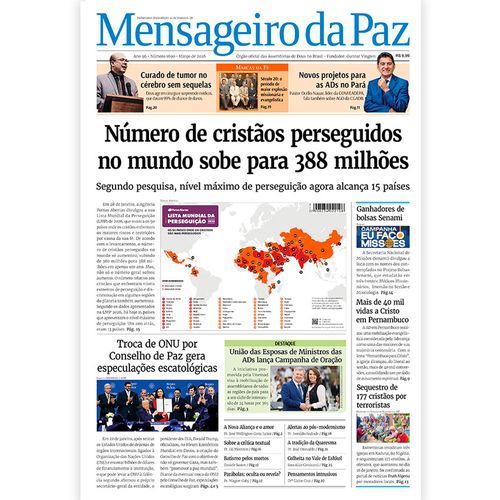 Jornal Mensageiro da Paz Março 2026
