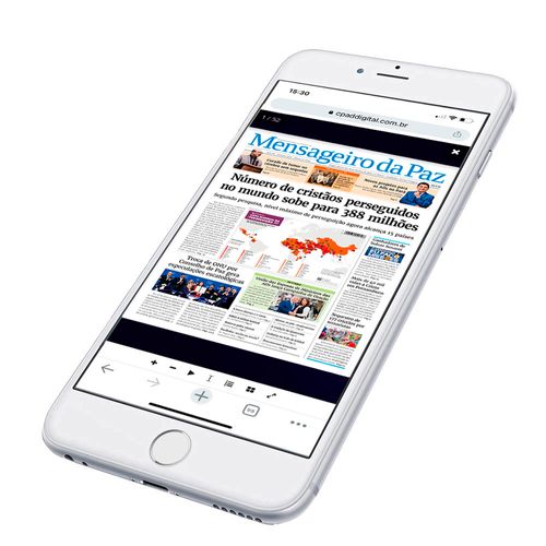 Jornal Mensageiro da Paz – Digital – Assinatura por 1 ano (12 edições)