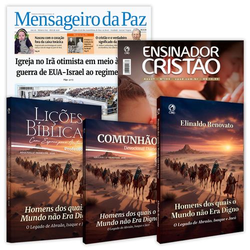 Kit do Professor de Adultos Capa Dura - Abril