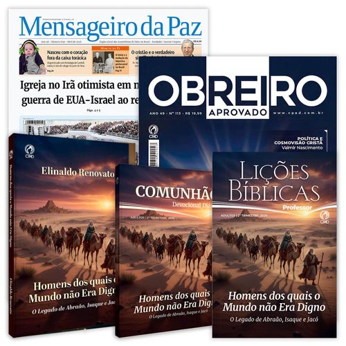 Kit do Obreiro Professor Abril