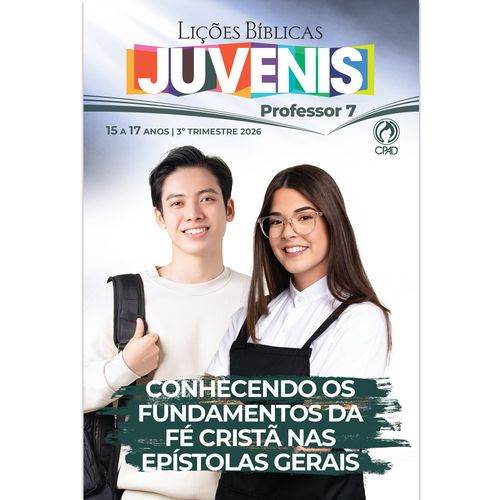 Lições Bíblicas Juvenis Professor 3º Trimestre 2026