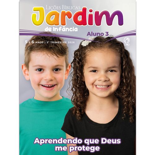 Lições Jardim de Infância Aluno 3º Tr. 2026