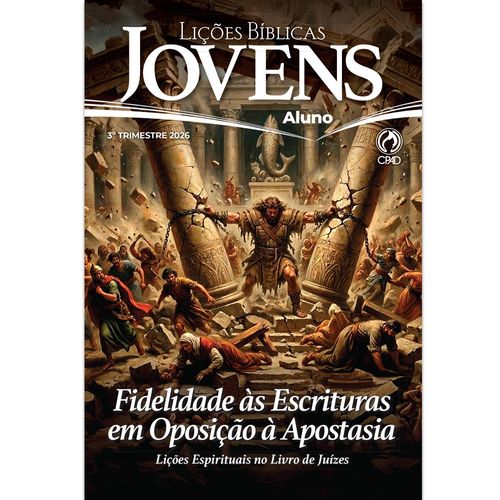 Lições Bíblicas Jovens Aluno 3º Tr. 2026
