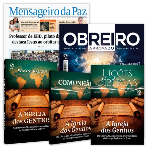 Kit do Obreiro Professor Maio