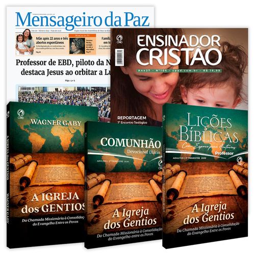 Kit do Professor de Adultos Capa Dura - Maio