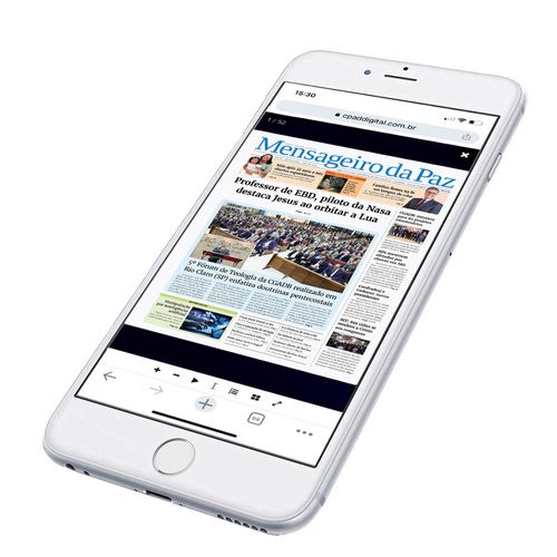 Jornal Mensageiro da Paz – Digital – Assinatura por 1 ano (12 edições)
