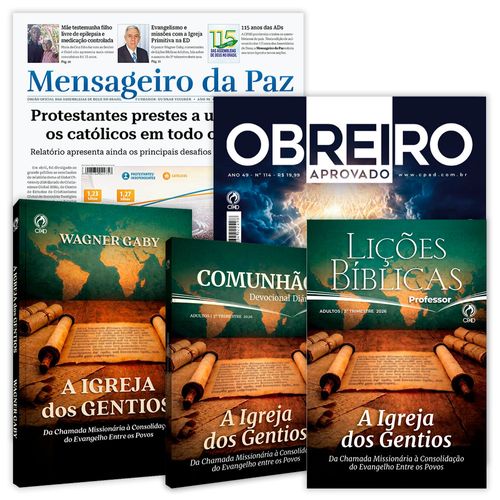 Kit do Obreiro Professor Junho