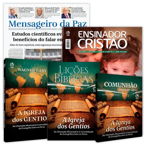 Kit do Professor Adultos Julho