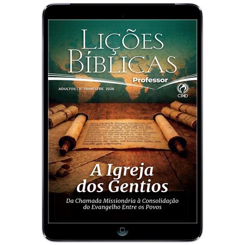 Revista Digital Lições Bíblicas Adulto Professor - Assinatura 02 anos