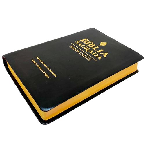 Bíblia Grande Harpa Cristã Econômica Letra Grande Preta