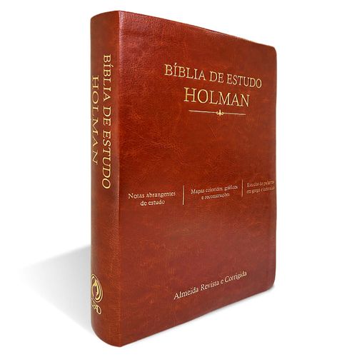Bíblia de Estudo Holman Marrom