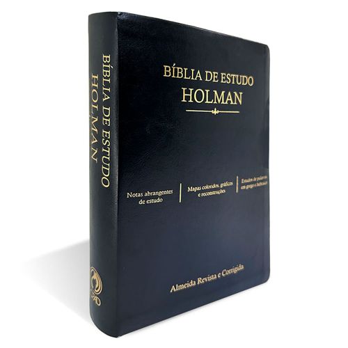 Bíblia de Estudo Holman Preta