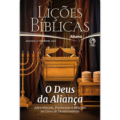 Lições Bíblicas Adultos Aluno 4º Tr. 2026