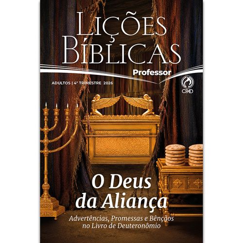 Lições Bíblicas Adultos Professor 4º Tr. 2026