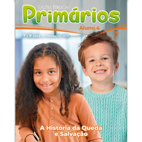 Lições Bíblicas Primários Aluno 4º Tr. 2026