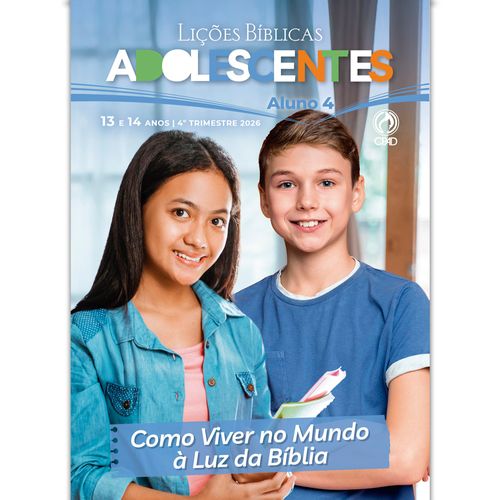 Lições Bíblicas Adolescentes Aluno 4º Tr. 2026