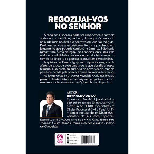 Regozijai-vos no Senhor (Livro de Apoio Jovens)
