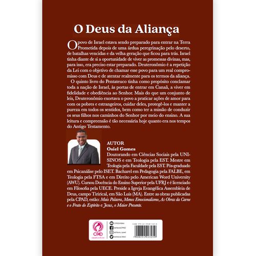 O Deus da Aliança (Livro de Apoio Adulto)