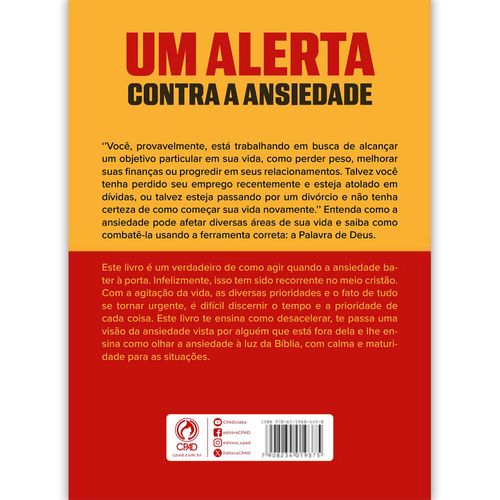 Um Alerta Contra a Ansiedade