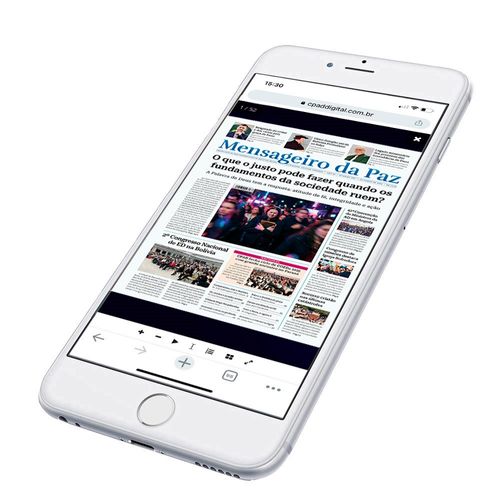 Jornal Mensageiro da Paz – Digital – Assinatura por 1 ano (12 edições)