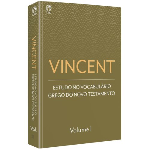 Vincent - Estudo no Vocabulário Grego do Novo Testamento Vol. I (brochura)