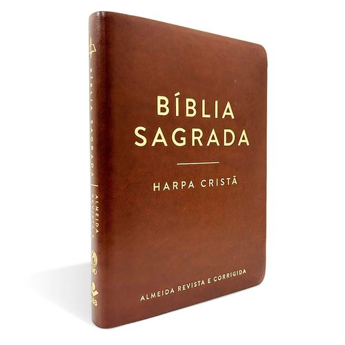 Bíblia  Grande Harpa Cristã  Slim Marrom