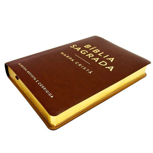 Bíblia  Grande Harpa Cristã  Slim Marrom
