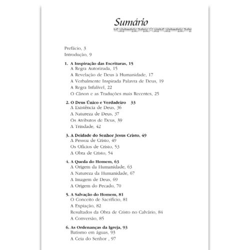 Doutrinas Bíblicas